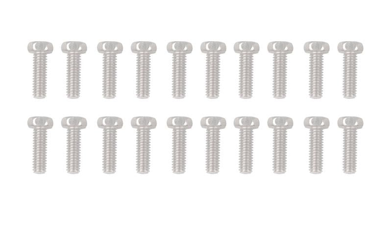 Scale Hex Head Bolts (M2.5x8mm) (Silver)