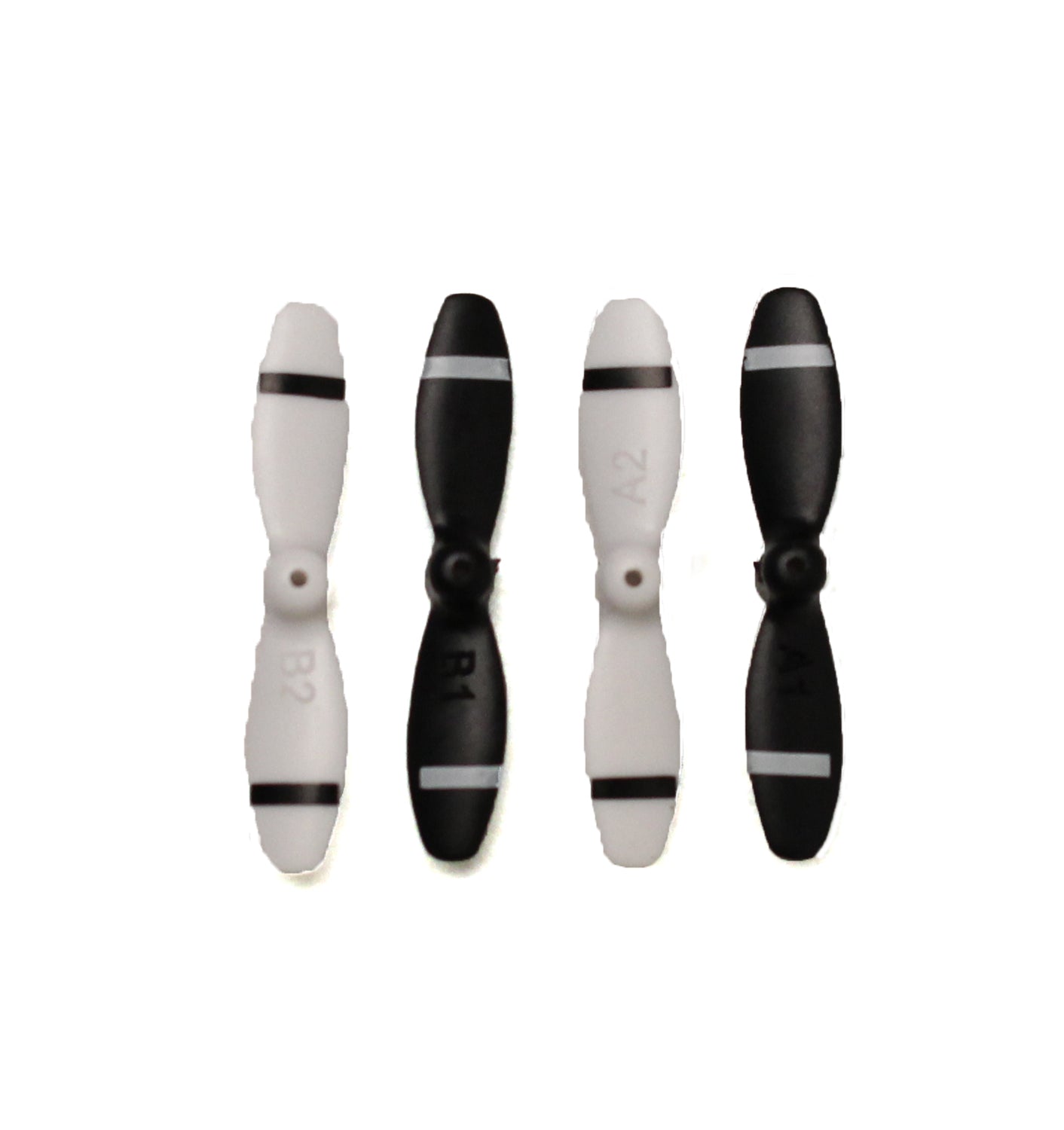Propeller Set, Black/White (4) Pico X