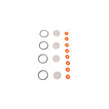 Shock Rebuild Kit: R10ST