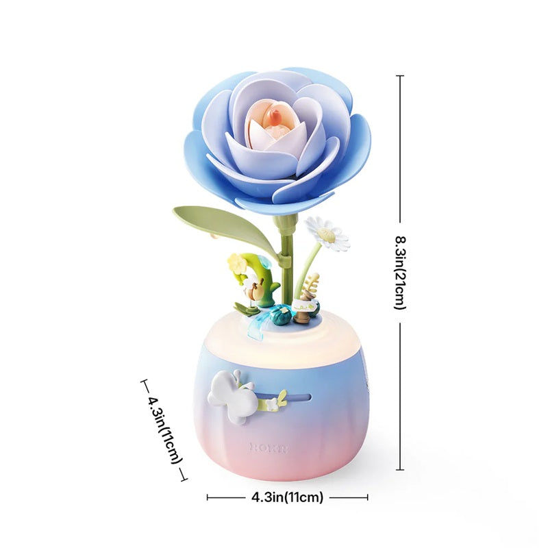 Floral Art Starry Camellia Lamp