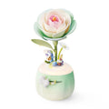 Floral Art Minty Camellia Lamp