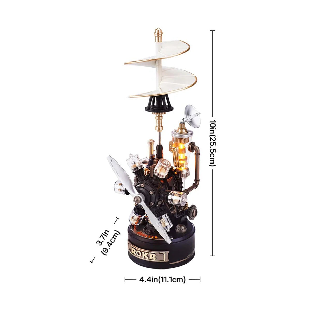 ROKR - Leonardo da Vinci's Helicopter Mechanical 3D Puzzle