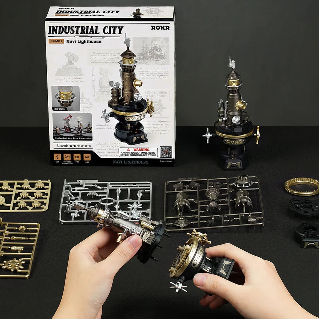 ROKR - Navi Lighthouse Mechanical 3D Puzzle