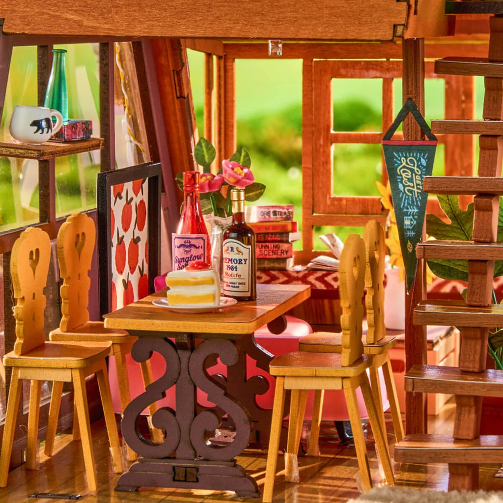 Rolife - A-Frame Cabin, DIY Miniature House DG181