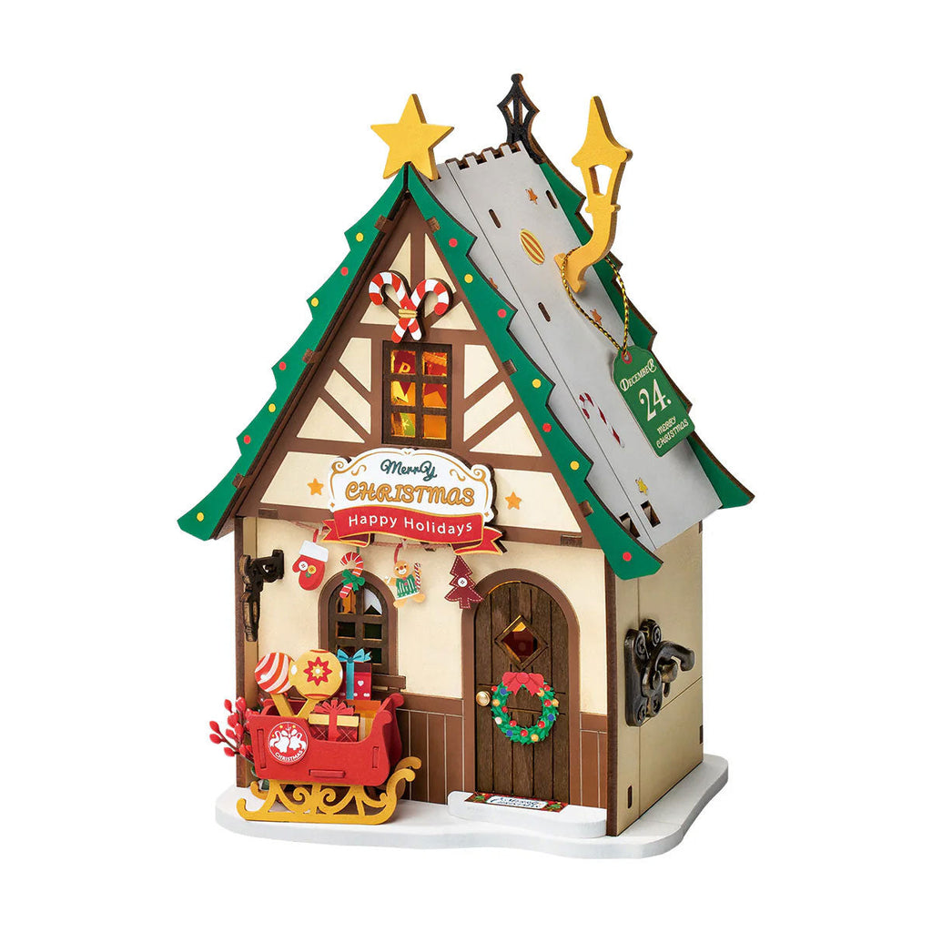 Twinkling Christmas House, Super Mini Houses - Little Warm Spaces