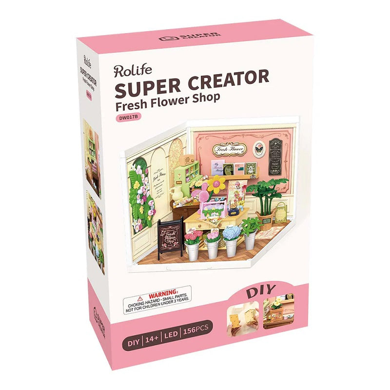Rolife - Fresh Flower Shop DIY Miniature House DW017B