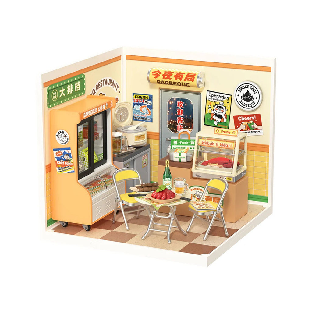 Night Out Food Stall, DIY Miniature House