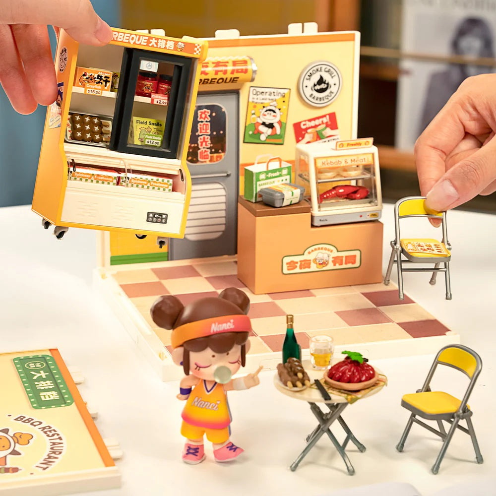 Night Out Food Stall, DIY Miniature House