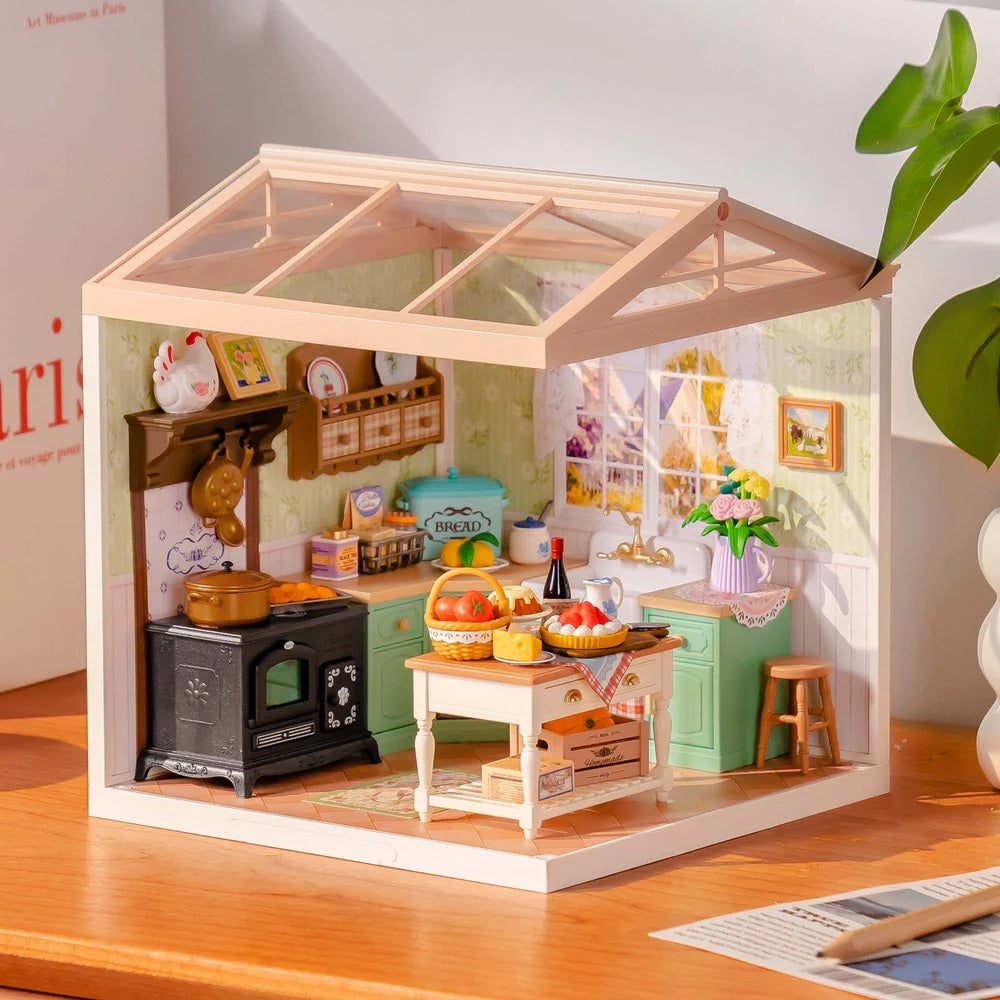 Farmhouse Kitchen, DIY Miniature House