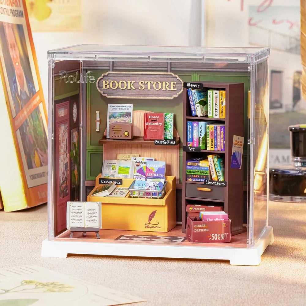 Memory Book Store, DIY Miniature House