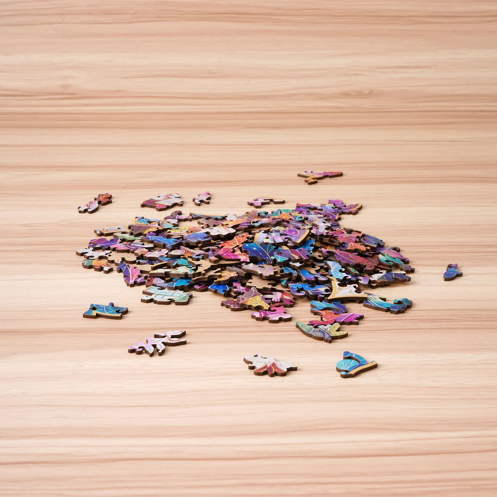 Rowood Mystic Mandala Flower 200pc Wooden Jigsaw Puzzle
