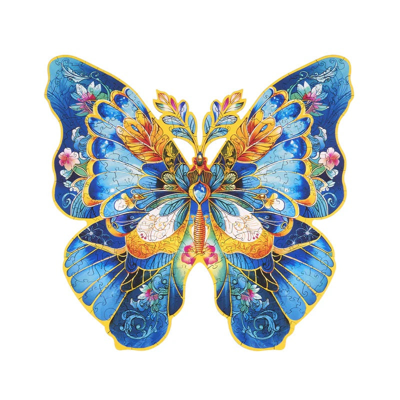 Rowood - Morpho Helena Butterfly 200pc Wooden Jigsaw Puzzle