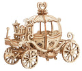 Robotime - Classic 3D Wood Puzzles; Pumpkin Carriage/Cart