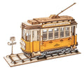 Robotime - Classic 3D Wood Puzzles; Tramcar