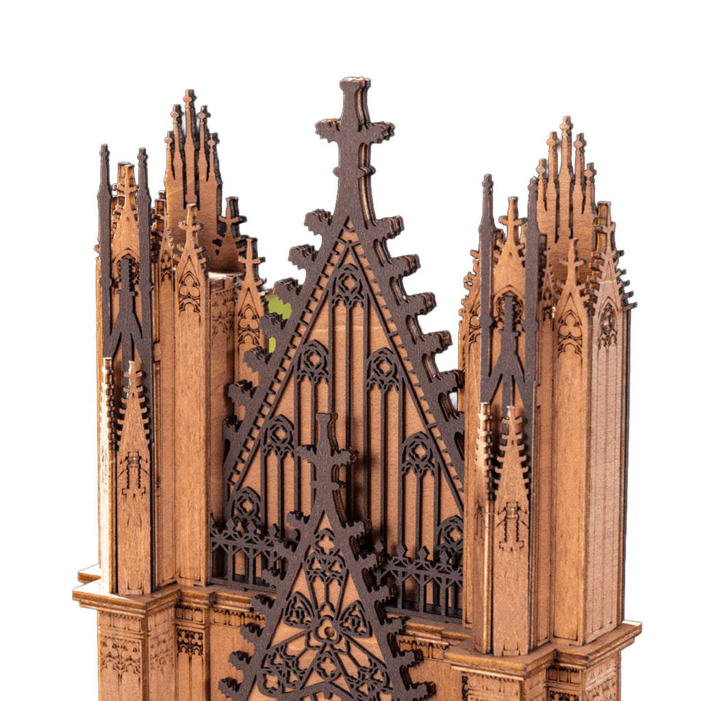 Rose Window Twin Tower Cathedral