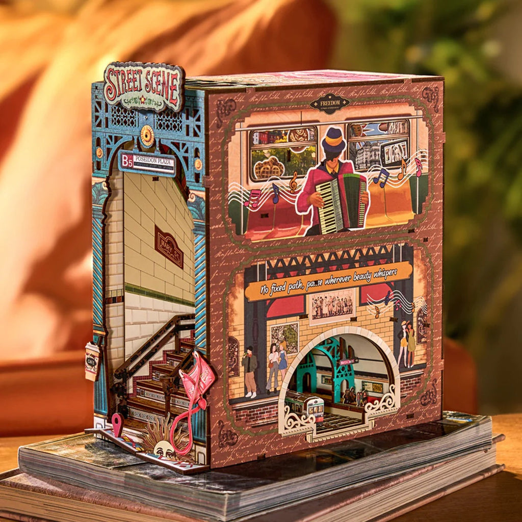 Street Scene DIY Book Nook