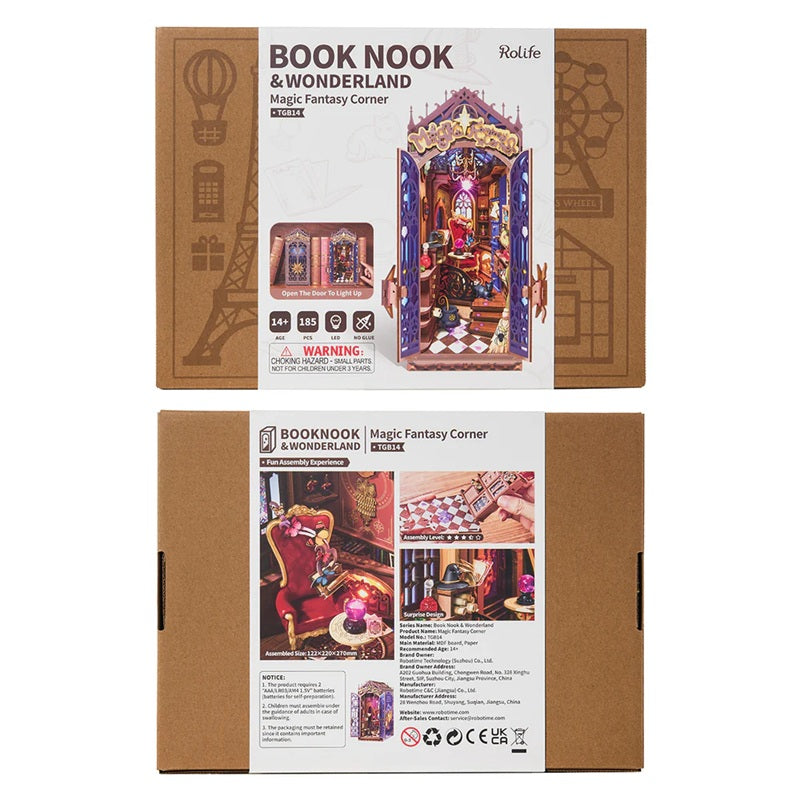 Rolife - Magic Fantasy Corner DIY Book Nook Kit TGB14