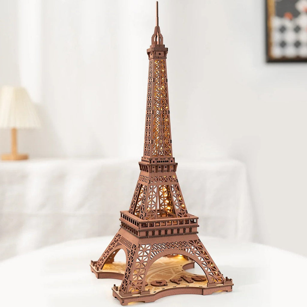 Robotime - Night of the Eiffel Tower 3D Wooden Puzzle