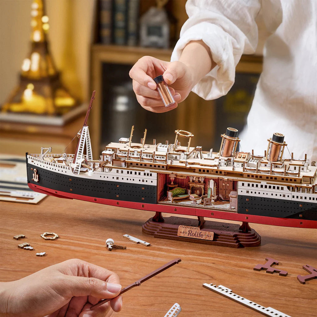 Rolife - 1912·Eternal Atlantic Voyager 3D Wooden Puzzle TGL02