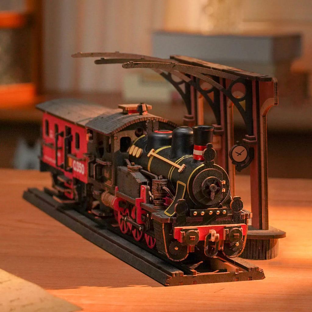 Robotime - Steam Journey - Classic 3D Wood Puzzles