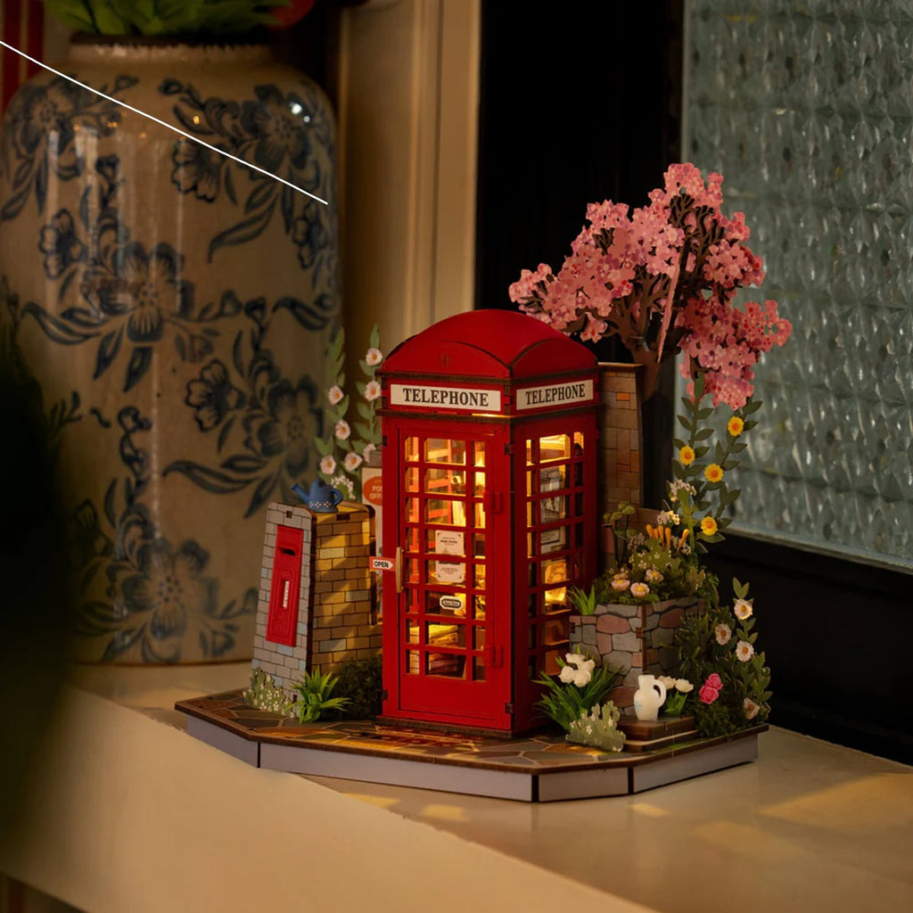 Blossom Book Booth 3D Wood Puzzles