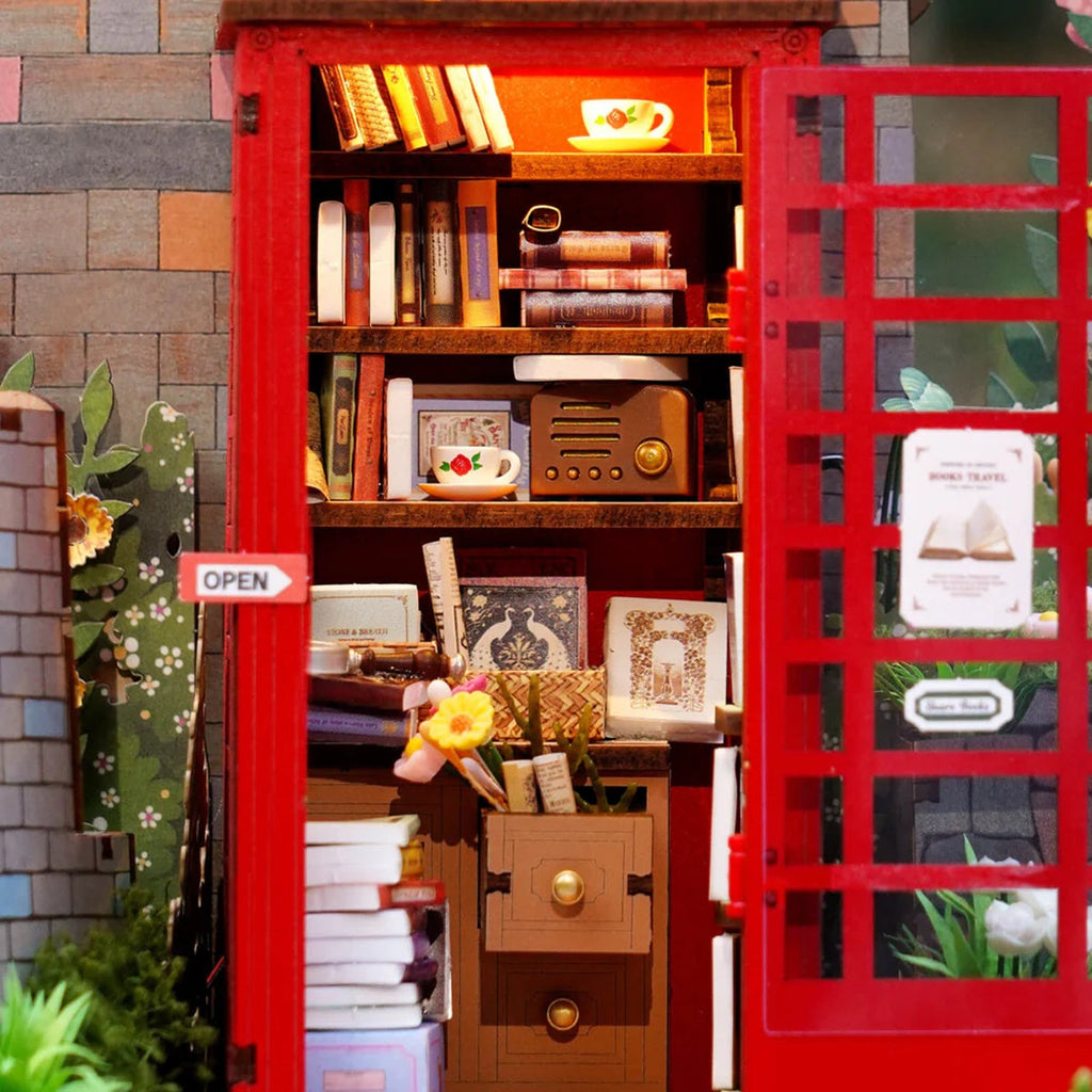 Blossom Book Booth 3D Wood Puzzles