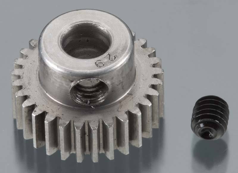 Hard 48 Pitch Machined 29T Pinion Gear, 5mm Bore