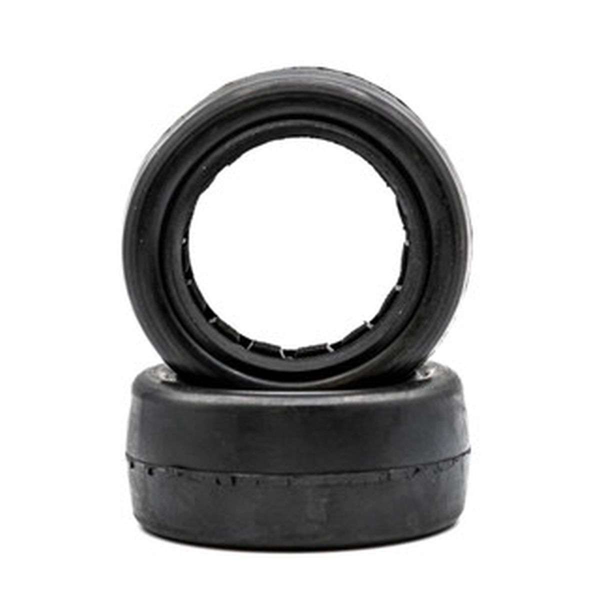 Slick - 1/10 4WD Front Buggy Tires w/ Inserts 2.2" (1 Pair)