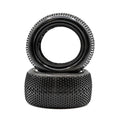 Super Mini - 1/10 Rear Buggy Tires w/Black Inserts (1 Pair)