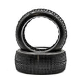 Aurora - 1/8 Buggy Tires w/ Inserts (1 Pair) Soft (Yellow)