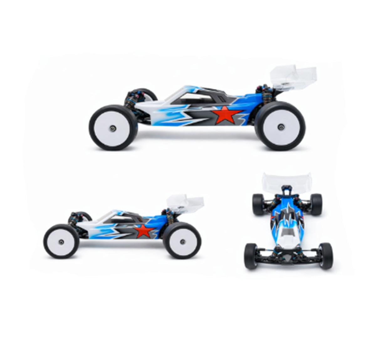 Darkstar - 1/10 Buggy Body - Standard Weight - (AE B7)