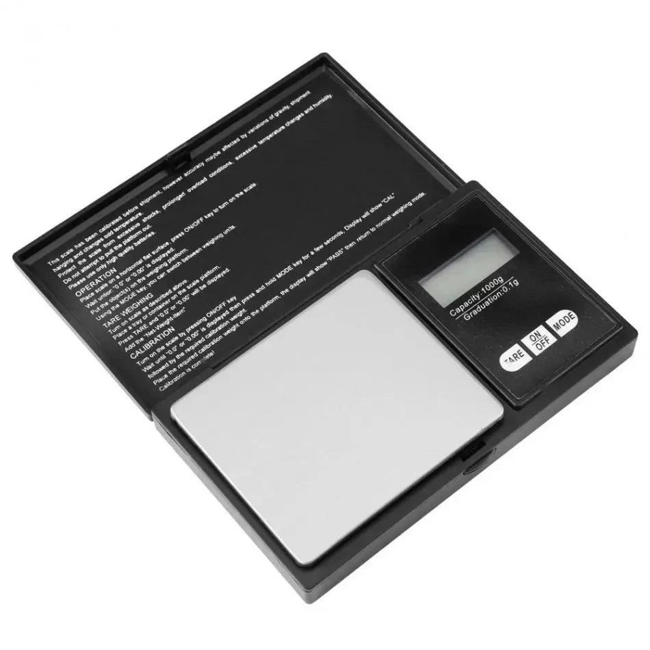 DigiWeigh DW-1000BS Precision Digital Scale – 1000g x 0.1g | Troy, Gram, Ounce, Grain | For Jewelry, Coins, Reloading, Scrap Metals