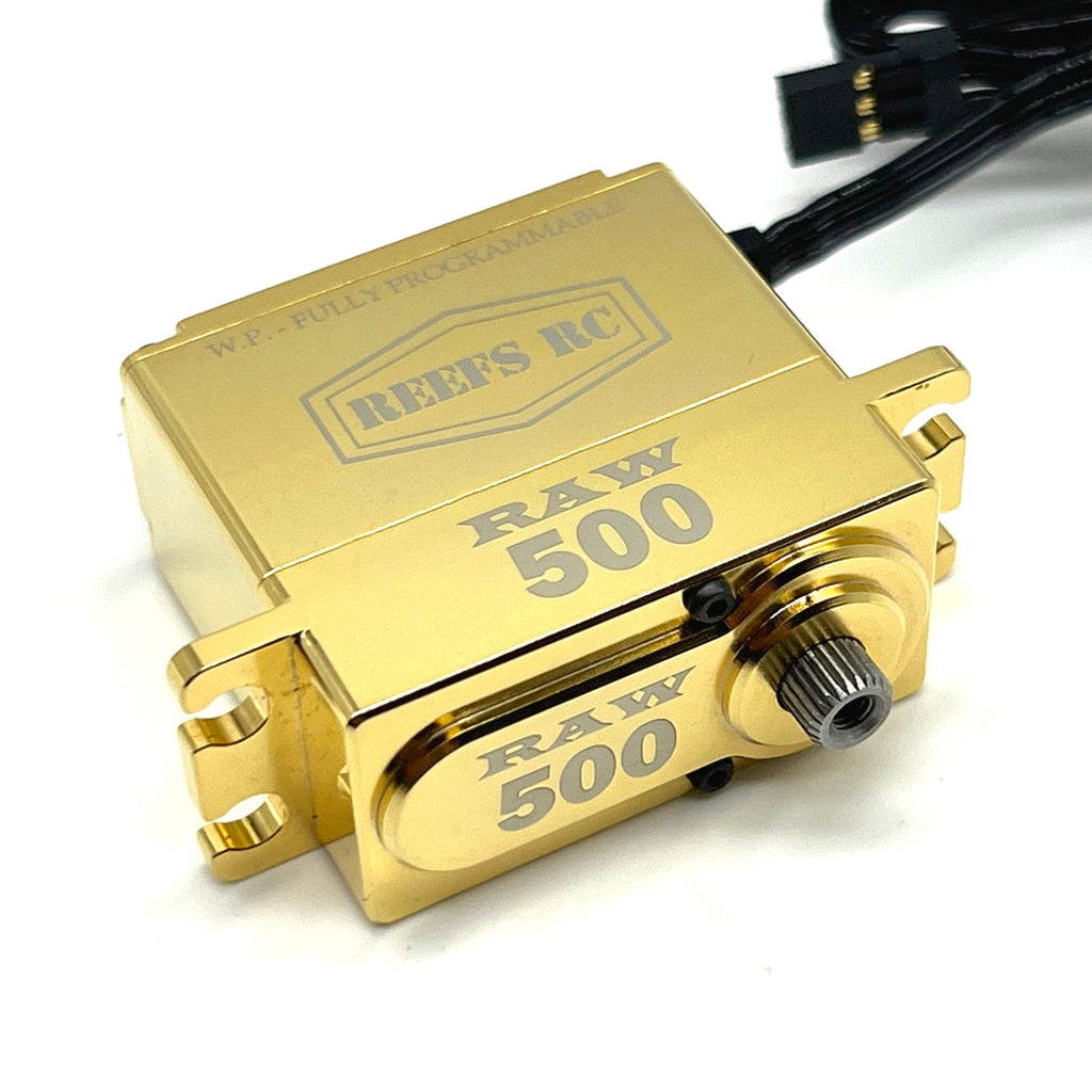 RAW500 Servo, Brass Edition, Programmable Servo