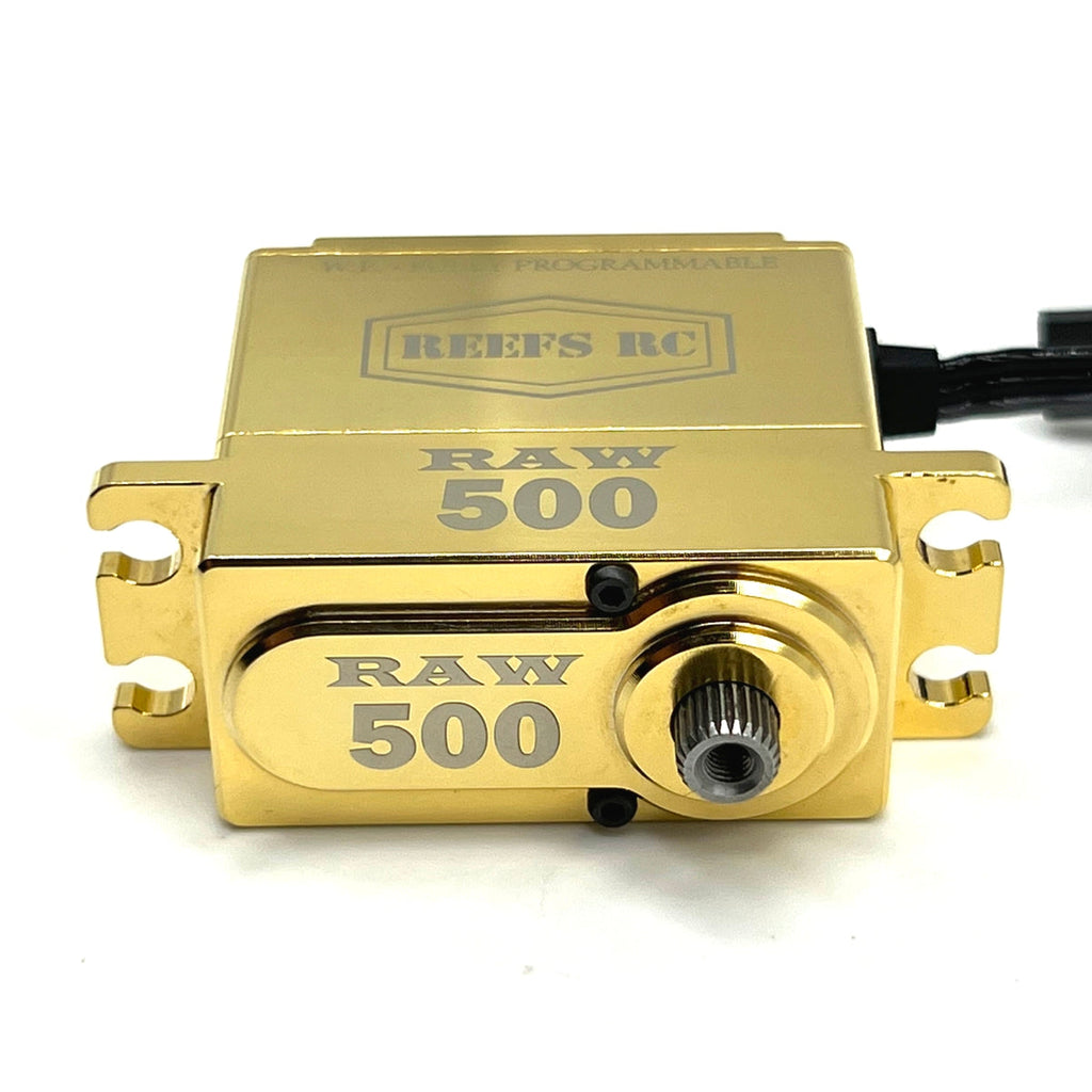 RAW500 Servo, Brass Edition, Programmable Servo