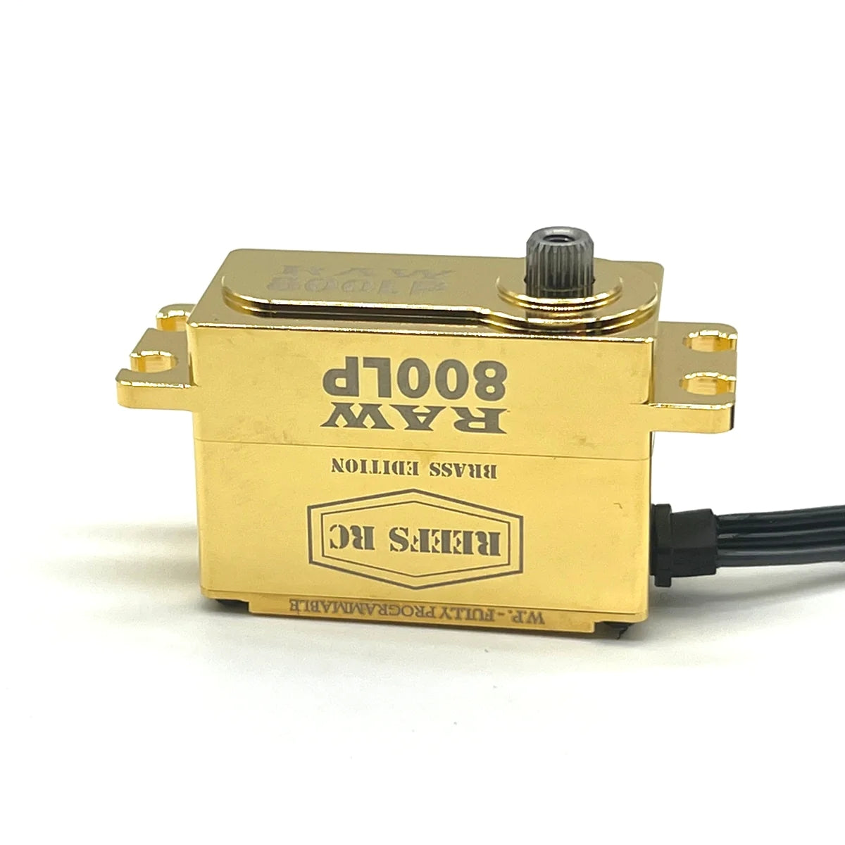RAW800LP Servo, Brass Edition, Programmable Servo