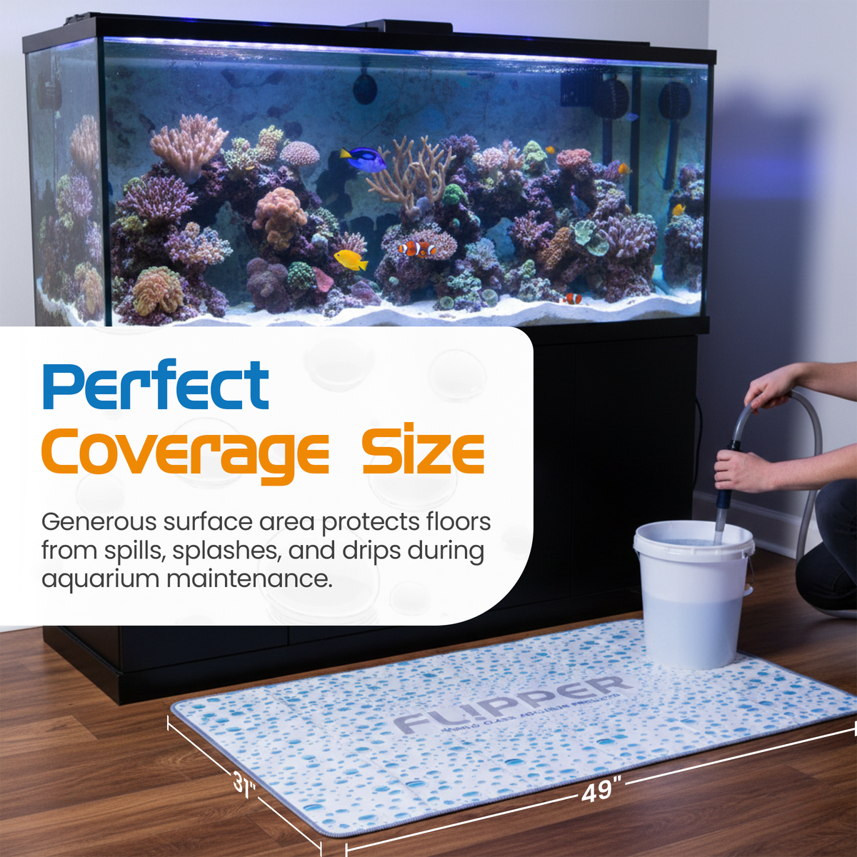 Flipper Aquarium Splash Mat