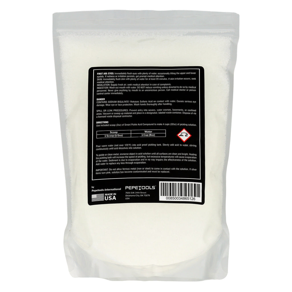 Jewelry Pickle Compound 1 lb – Smart Pickle for Gold, Silver & Copper – Removes Fire Scale, Fire Stain & Oxidation