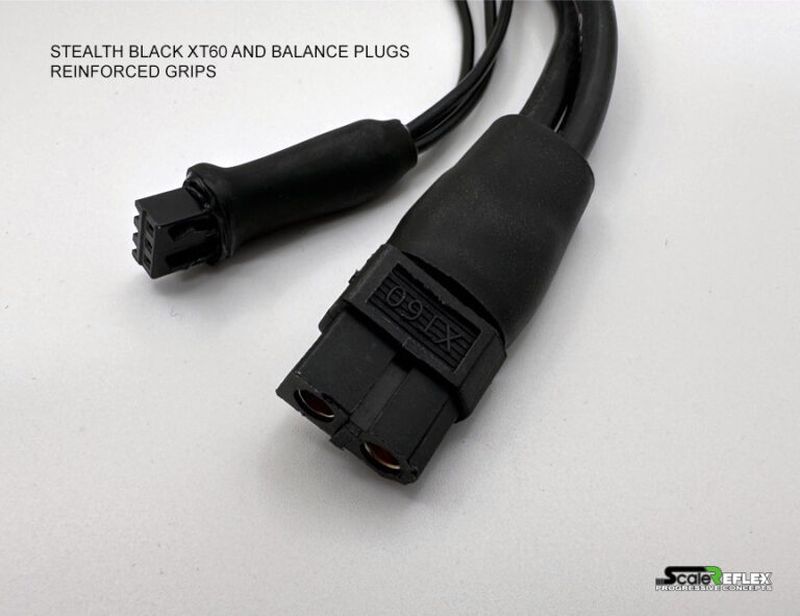 Jumper Cables - PRO 2S LiPo Charging Cable (XT60 to Bullets)