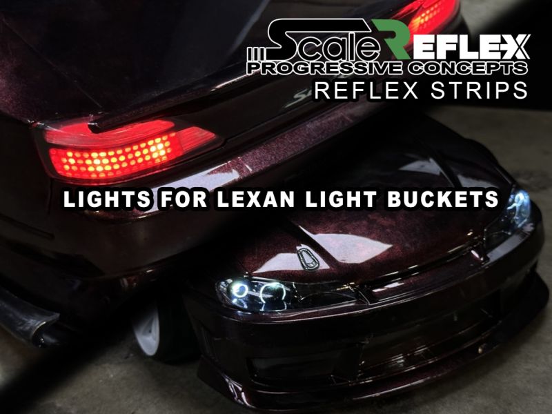 Strip - LEDs for Lexan Light Bucket Kit (Wht, Amb, Red)