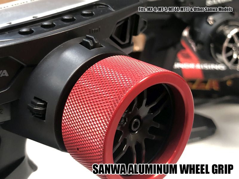 Wheel Grip - Replacement Compatible with Futaba and Sanwa - Choose color