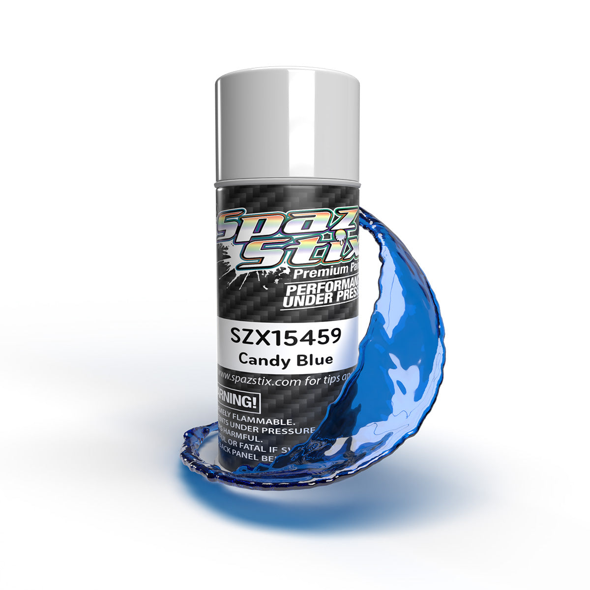 Spaz Sticks - Candy Blue Aerosol Paint, 3.5oz Can