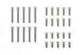 JR Countersunk Screw Set, Stainless Steel (6/8/15mm)