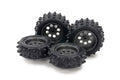 Tamiya - JR Spike Tire & Wheel Set, for EZ Chassis