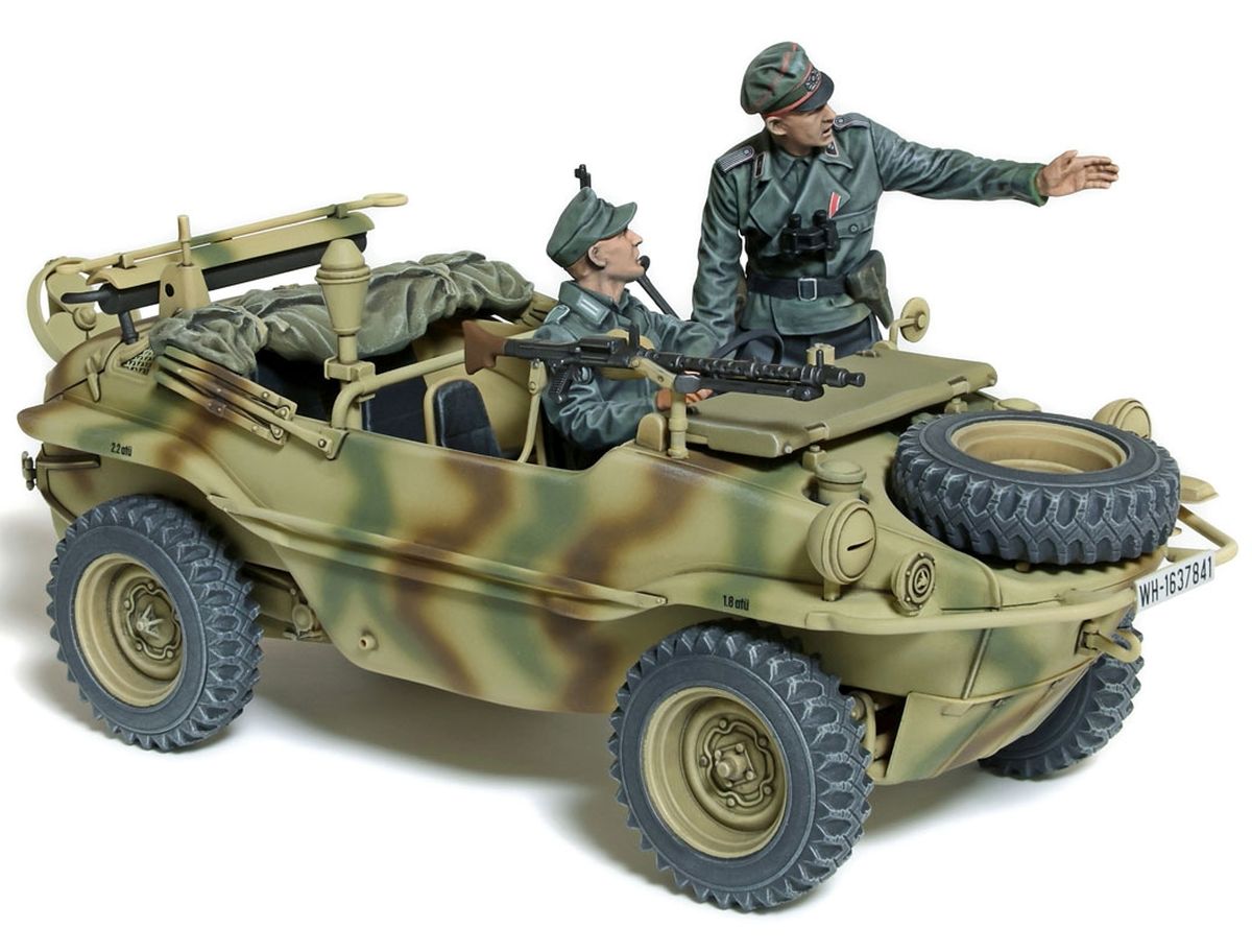 1/35 Schwimmwagen Type 166, Wide Wheel Version Plastic