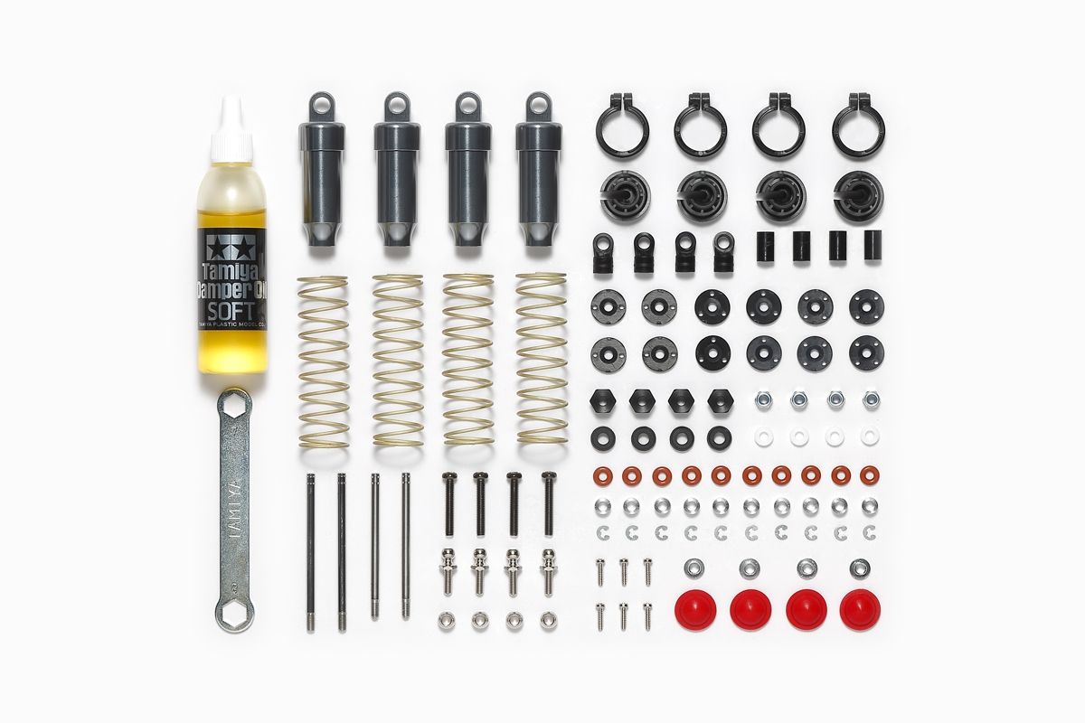 RC High-Capacity Damper Set, Top-Force 2017 (4pcs)