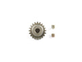 RC 0.6 Aluminum Pinion Gear, Hard Flourine Coated 20T