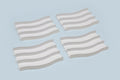 JR Circuit Wave Section Japan Cup White 2pcs