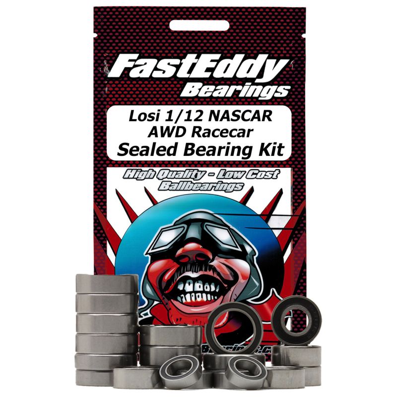 Losi 1/12 NASCAR AWD Racecar Sealed Bearing Kit