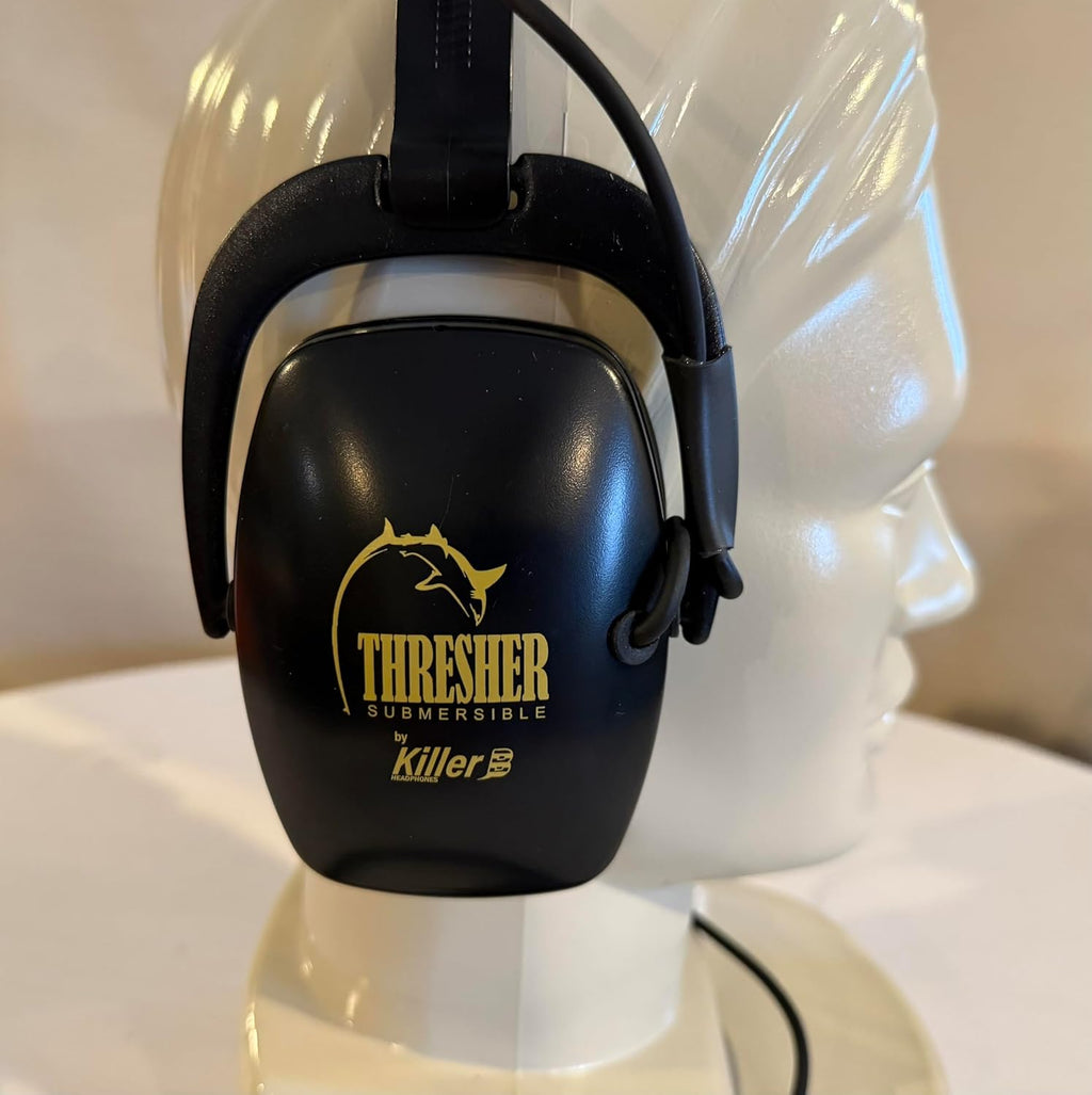 Auriculares sumergibles Thresher para Minelab Equinox, Manticore y X-Terra - KIller B