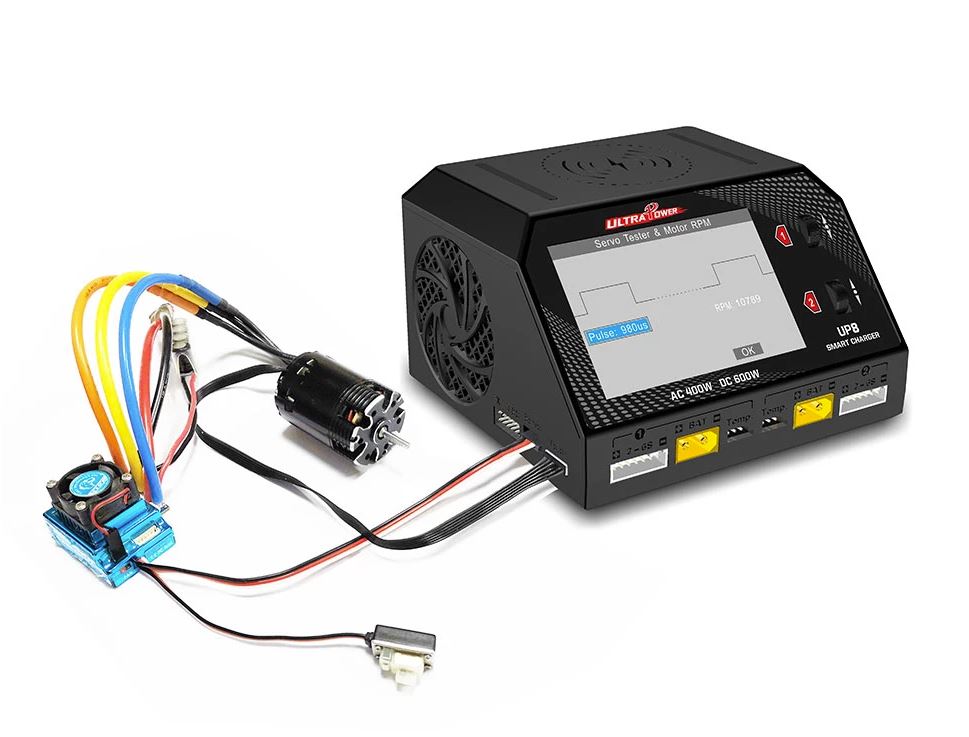 Ultra Power - UP8 AC 400W / DC 600W 16A x2 Dual Channel Output 1-6S Battery Charger/Discharger/Balancer/Tester